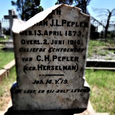 PEPLER ?am J.L. 1873-1914