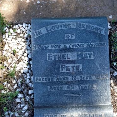 PETE Ethel May -1945