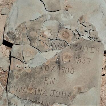 VENTER Christiaan 1837-1900 &amp; Davidina Johan?