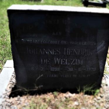 WELZIM Johannes Hendrik, de 1898-1970