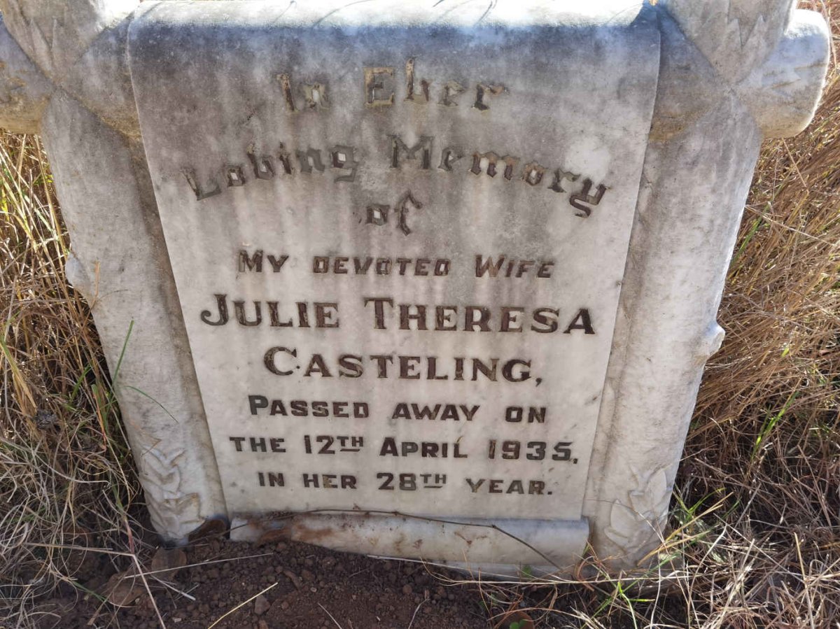 CASTELING Julie Theresa -1935