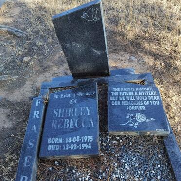 FRASER Shirley Rebecca 1975-1994