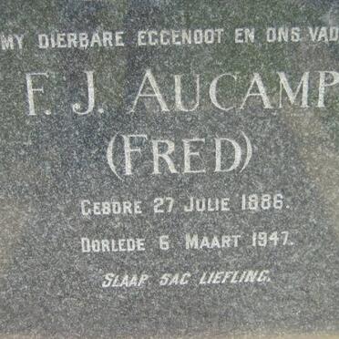 AUCAMP F.J. 1886-1947