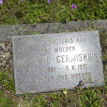 GERMISHUIS Miemmie 1881-1971