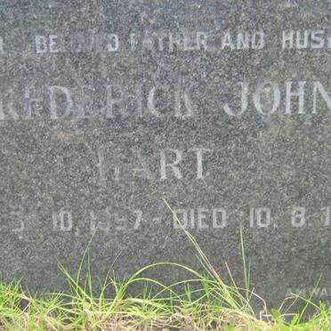 HART Frederick John 1897-1971