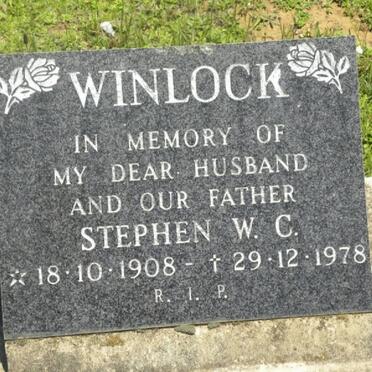 WINLOCK Stephen W.C. 1908-1978