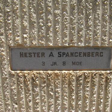 SPANGENBERG Hester A. 