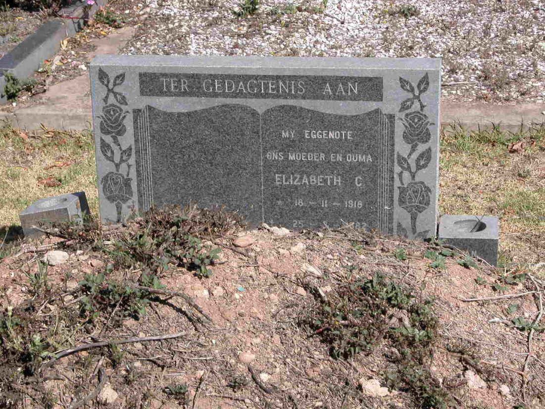 ? Elizabeth C. 1918-1982