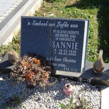 ? ?CH Sannie 1930-2000