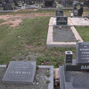 BANK Angelique, van der nee FOURIE 1915-1998 :: BARNARD Maatjam 1925-2002 &amp; Elizabeth Louisa 1922-1996 :: BRODERICK :: SAAYM