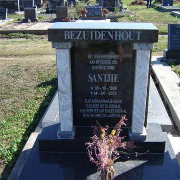 BEZUIDENHOUT Santjie 1980-2000