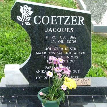 COETZER Jacques 1968-2005