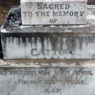 CATTON William Joseph -1939