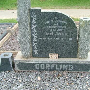 DORFLING Joseph Johannes 1897-1965