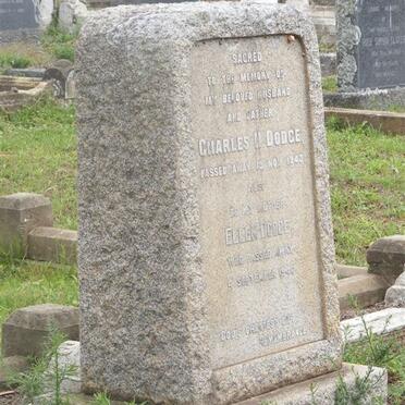 DODGE Charles H. -1943 &amp; Ellen -1946