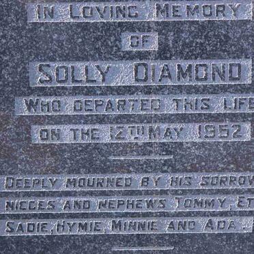DIAMOND Solly -1952
