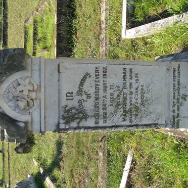 EVERY Richard Moody -1902 &amp; Margaret Hannah -1925