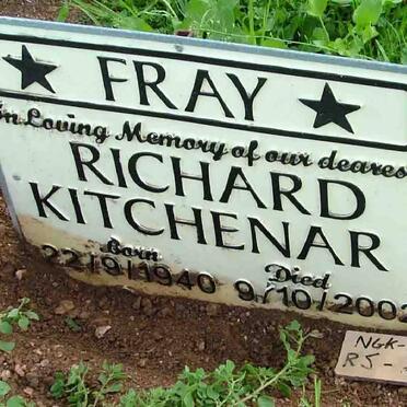 FRAY Richard Kitchenar 1940-2002