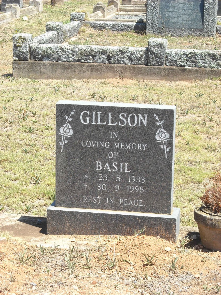 GILLSON Basil 1933-1998