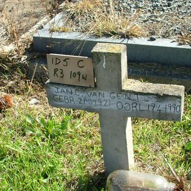 GENT Jan C., van 1921-1990