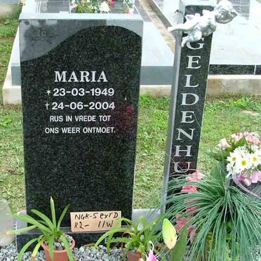 GELDENHUYS Maria 1949-2004