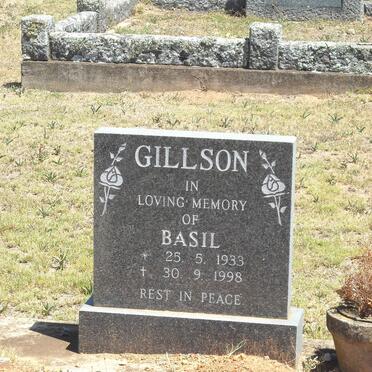 GILLSON Basil 1933-1998