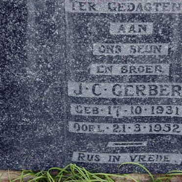 GERBER J.C. 1931-1952