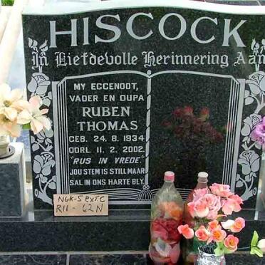 HISCOCK Ruben Thomas 1934-2002