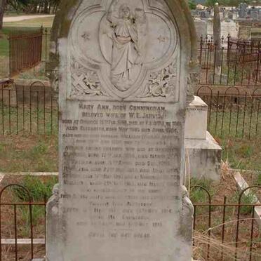 JARVIS William Edward 1856-1931 &amp; Mary Ann CUNNINGHAM 1863-1921