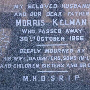 KELMAN Morris -1966