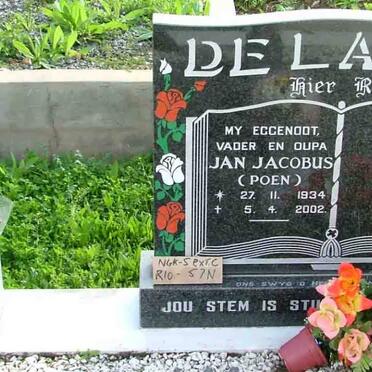 LANGE Jan Jacobus, de 1934-2002