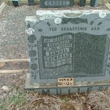 MULLER Samuel Coenraad 1920-1961