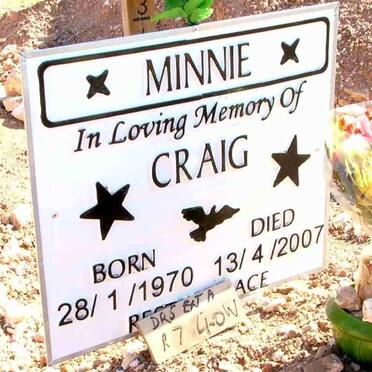MINNIE Craig 1970-2007