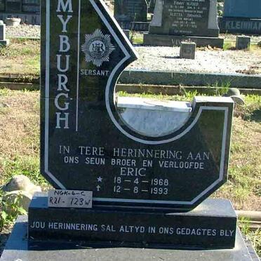 MYBURGH Eric 1968-1993