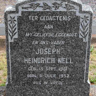 NELL Joseph Heindrich 1901-1952