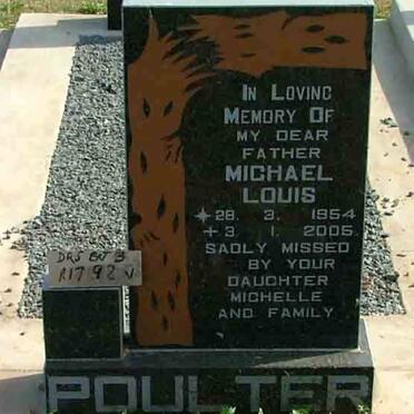 POULTER Michael Louis 1954 2005