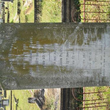 PLACE John -1926 :: PLACE Elizabeth Ma? :: PLACE John William -1913