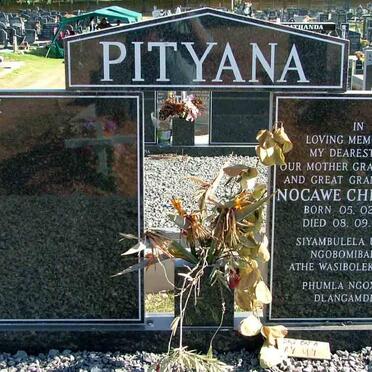PITYANA Nocawe Christina 1935-2006