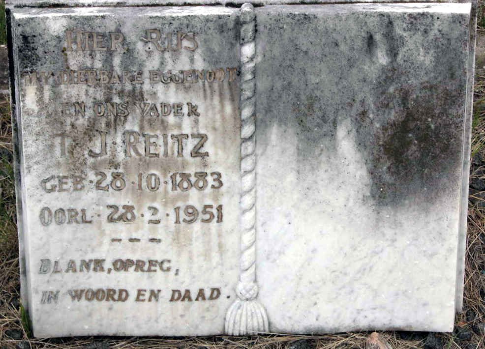 REITZ T.J. 1883-1951