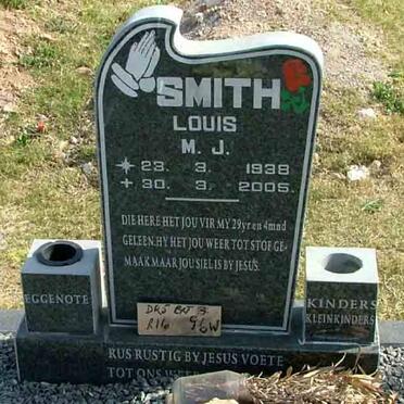 SMITH Louis M.J. 1938-2005