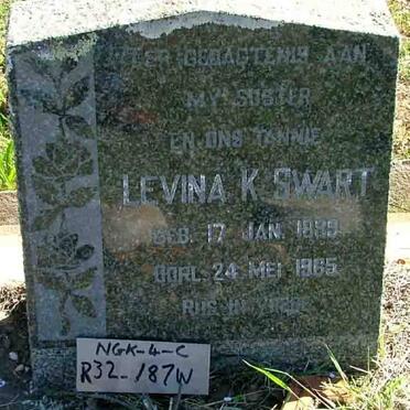 SWART Levina K. 1889-1965