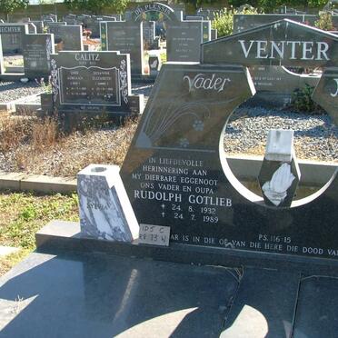 VENTER Rudolph Gottlieb 1932-1989