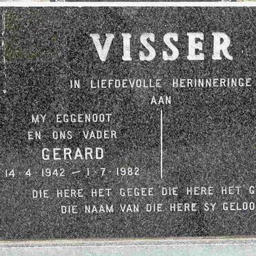 VISSER Gerard 1942-1982