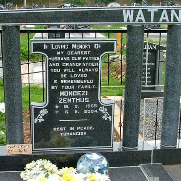 WATANI Mongezi Zenthus 1955-2004