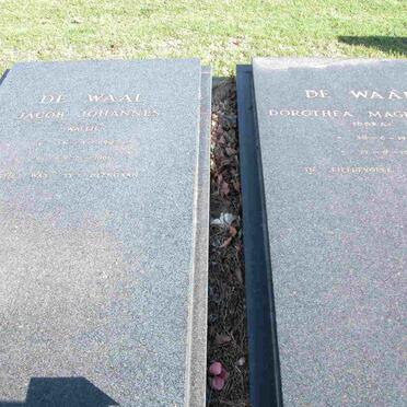 WAAL Jacob Johannes, de 1903-1981 &amp; Dorothea Magdalena 1906-1998