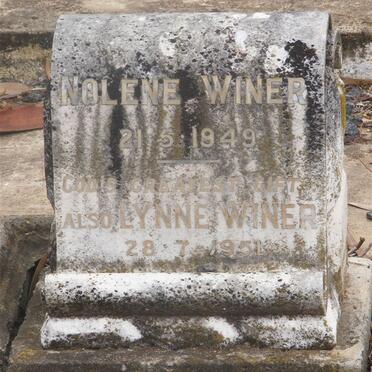 WINER Nolene -1949 :: WINER Lynne -1951