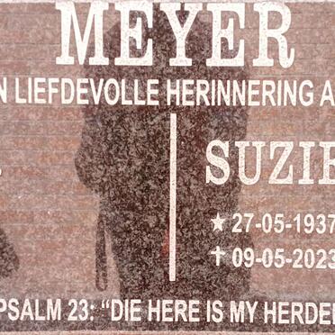 MEYER Suzie 1937-2023