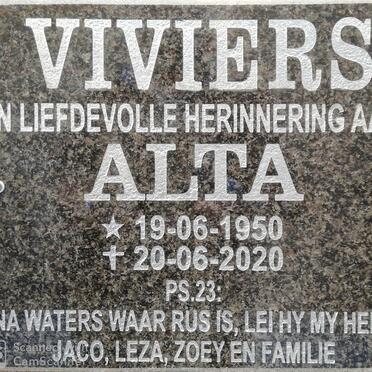 VIVIERS Alta 1950-2020