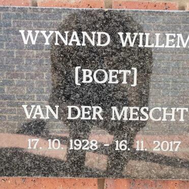 MESCHT Wynand Willem, van der 1928-2017