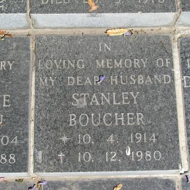BOUCHER Stanley 1914-1980